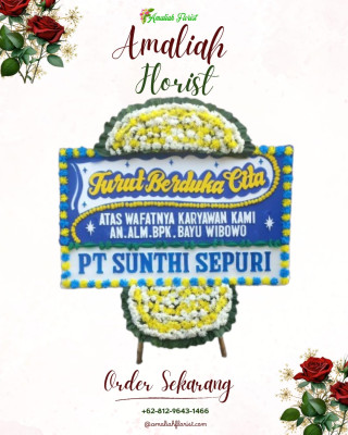 Papan Bunga Duka di Nogotirto